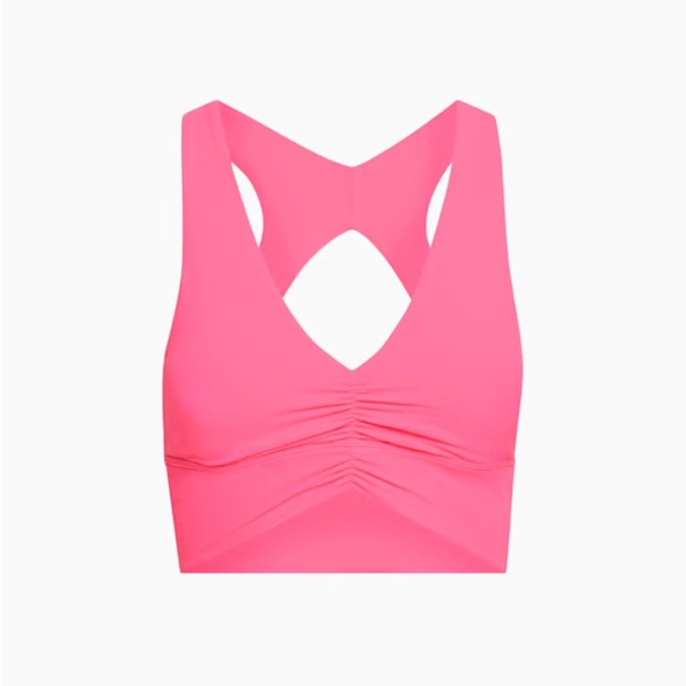 TNA TnaBUTTER™ Volley Sports Bra in Cosmo Pink